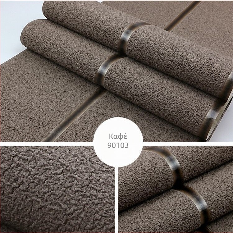 Ταπετσαρία τοίχου – 3D υφή από βελούδου δέρματος ελαφιού, μαρμάρινες ρίγες (Υλικό: μη υφαντό ύφασμα; Λειτουργία: αντιμυκητικό; Διακοσμητικό στυλ: μοτίβο; Στυλ: μοντέρνο λιτό; Μάρκα: Sparta)