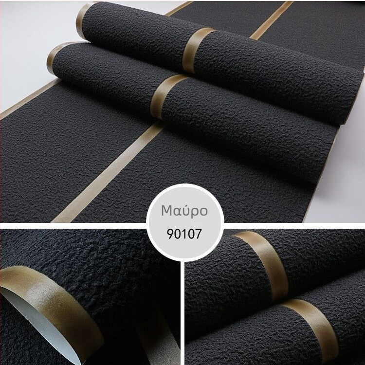 Ταπετσαρία τοίχου – 3D υφή από βελούδου δέρματος ελαφιού, μαρμάρινες ρίγες (Υλικό: μη υφαντό ύφασμα; Λειτουργία: αντιμυκητικό; Διακοσμητικό στυλ: μοτίβο; Στυλ: μοντέρνο λιτό; Μάρκα: Sparta)