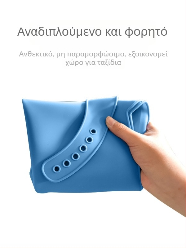 Σιλικόνης ενήλικος ποδιά-μπιμπ για ενήλικες, αδιάβροχος, απορροφά το σάλιο