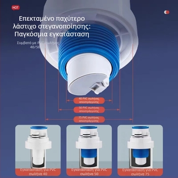 Φίλτρο αποσμητικής διήθησης με πέντε κατευθύνσεις για κουζίνα — Τύπος Α, ABS, Anyi, μοντέρνο μινιμαλιστικό σχέδιο