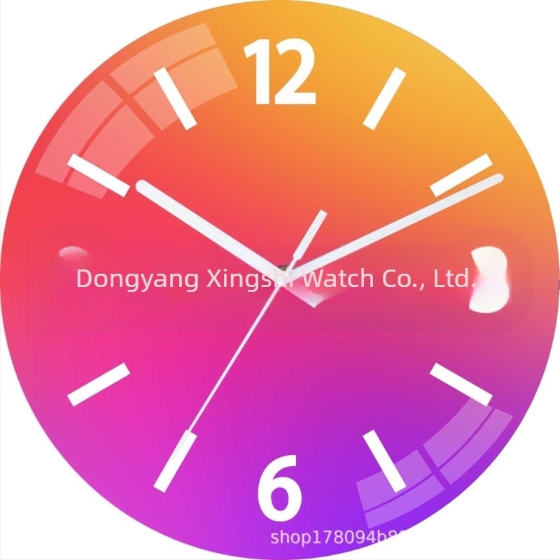 Ρολόι τοίχου με κίνηση σάρωσης δευτερολέπτων | Star Time μοντέλο 03, τροφοδοσία με μπαταρία