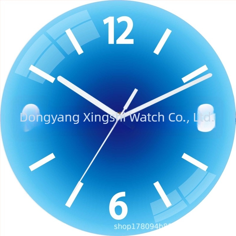 Ρολόι τοίχου με κίνηση σάρωσης δευτερολέπτων | Star Time μοντέλο 03, τροφοδοσία με μπαταρία