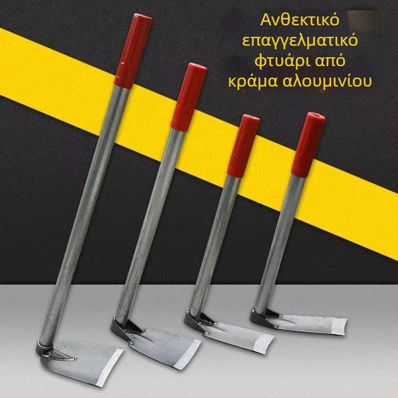 Κηπουρικό φτυάρι διπλής χρήσης, τριτοδοντιού σάρωμα, αιχμηρή κεφαλή; Wanxing μάρκα, βάση από ατσάλι, εργαλεία οικοδομών