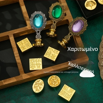 Round Σετ σφραγίδων κεριού, Μοντέλο K13 + k01c, Καθαρό βάρος: 0.35 kg, Κατηγορία προϊόντος: σφραγίδα με κερί, Εξουσιοποιημένες ιδιωτικές μάρκες: Ναι