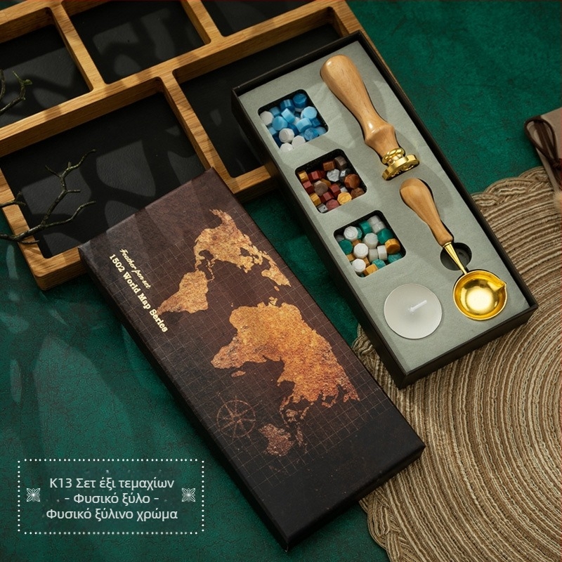 Round Σετ σφραγίδων κεριού, Μοντέλο K13 + k01c, Καθαρό βάρος: 0.35 kg, Κατηγορία προϊόντος: σφραγίδα με κερί, Εξουσιοποιημένες ιδιωτικές μάρκες: Ναι