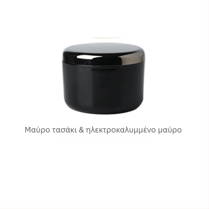 Ανοξείδωτο τασάκι με καπάκι σε μορφή αρκούδας, ανθεκτικό στον άνεμο και τον καπνό, σε στυλ Nordic, κατάλληλο για γραφείο, KTV και μπαρ