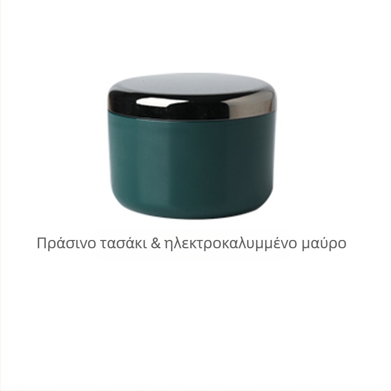 Ανοξείδωτο τασάκι με καπάκι σε μορφή αρκούδας, ανθεκτικό στον άνεμο και τον καπνό, σε στυλ Nordic, κατάλληλο για γραφείο, KTV και μπαρ