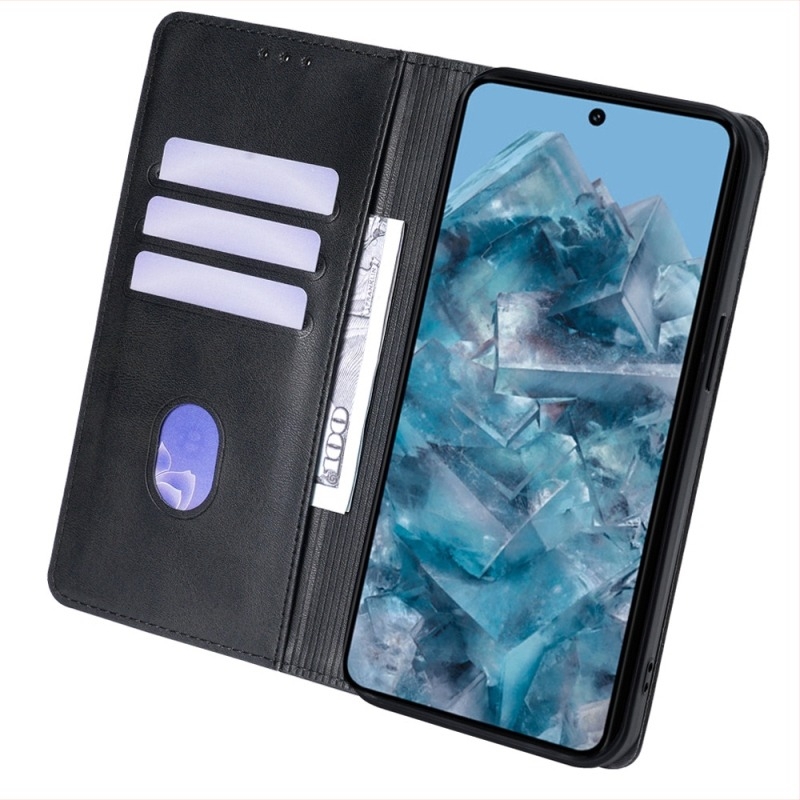 Θήκη Google Pixel με καπάκι αναδιπλούμενο, PU+TPU, χειροποίητη, μαγνητική βάση, δυνατότητα προσαρμογής