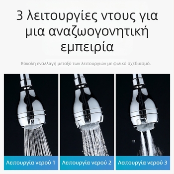 Ντουζ κεφαλή μπάνιου, ABS υλικό, εξοικονόμηση νερού, τοίχο-κρεμαστό σχέδιο, στυλ Νέας Κίνας