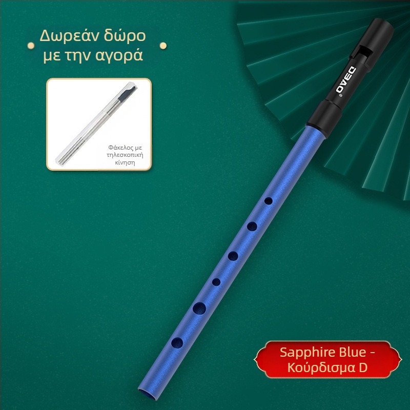 DBAO ιρλανδική σφυρίχτρα, τόνος C/D, έξι οπές, για μαθητές