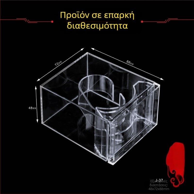 PS διαφανές πλαστικό κουτί προβολής ρολογιών με καπάκι, μοντέλο J-37, μάρκα Youchuang Yipin; Υλικό: PS; Τύπος συσκευασίας: Packing Box; Τύπος προμήθειας: Customizable