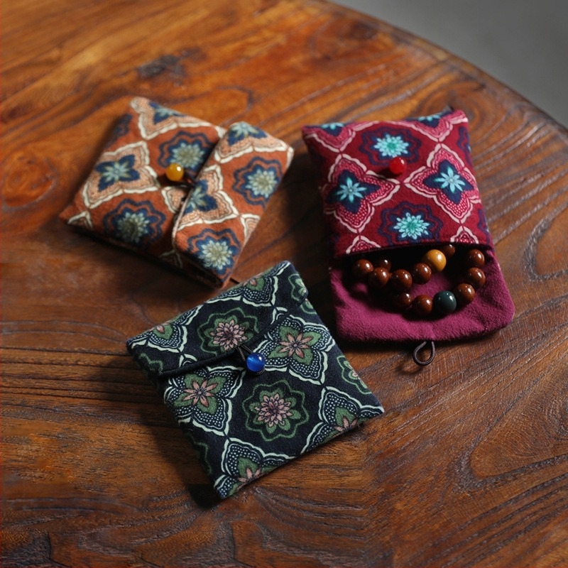 Erya Wenwan Τσάντα Κοσμημάτων – Προσαρμοζόμενη θήκη αποθήκευσης για χάντρες και βραχιόλια, Jingdezhen καταγωγή, 30 γρ.