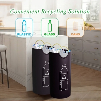 Κυκλική πολυχρηστική θήκη αποθήκευσης από PP – για κουζίνα, σπίτι, γραφείο, εξωτερικούς χώρους και ταξίδια, επαναχρησιμοποιούμενο, μη βιοδιασπώμενο