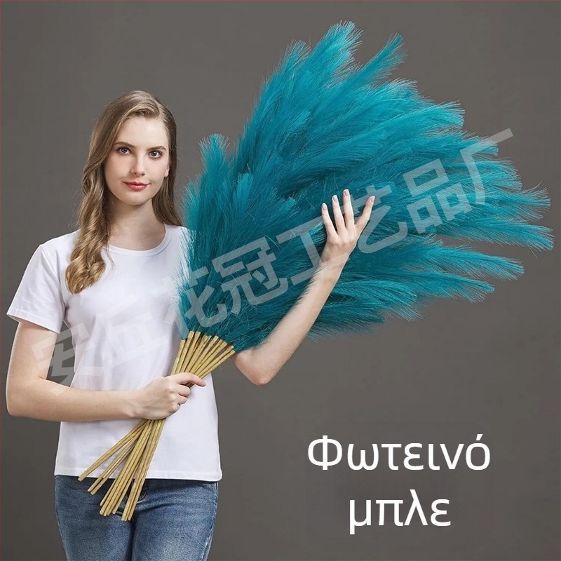 Οκτακλωνική τεχνητή ανθοδέσμη μεταξωτών λουλουδιών για γάμους και διακόσμηση σπιτιού