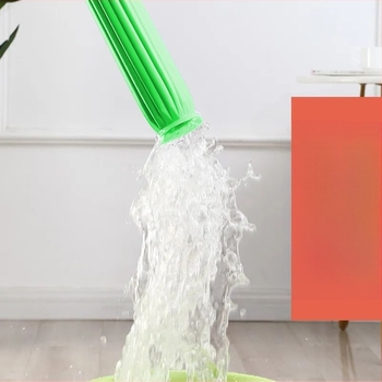 Σκούπα με αυτόματο στύψιμο, χωρίς χρήση χεριών, περιστρεφόμενη κεφαλή, εξαιρετικά απορροφητική, πολυλειτουργική για στεγνό και βρεγμένο καθάρισμα