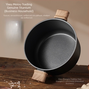 Κατσαρόλα σούπας με διπλά χερούλια, μη κολλητική, μοντέλο 985, χωρητικότητα 2.1–3 λίτρα, υλικό: μεταξωτό λουλούδι