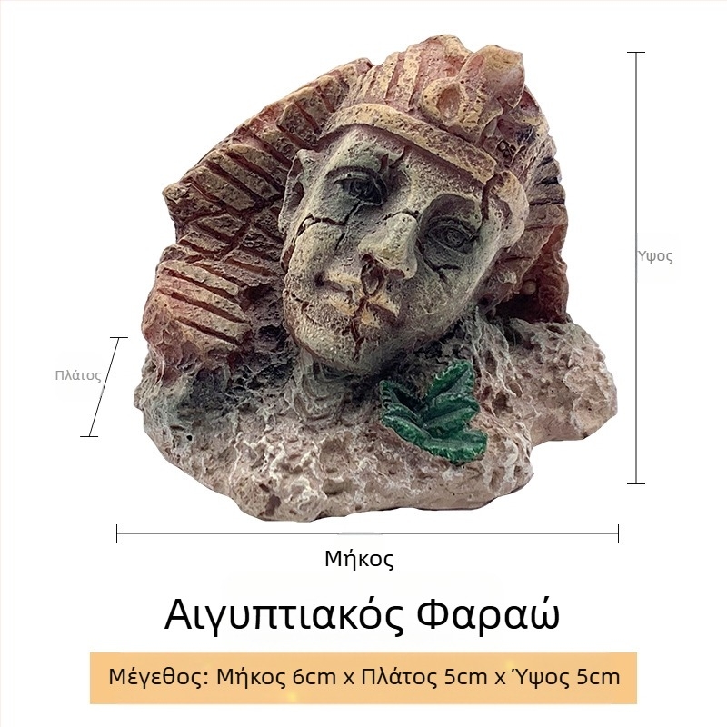 Διακοσμητικό για αναρρίχηση κατοικίδιων – Αιγυπτιακή Πυραμίδα με κεφάλι Σφίγγας; Υλικό: ρητίνη; Προέλευση: Xiamen; Μάρκα: Xin Li; Κύρια χρήση: τοπίο για κατοικίδια που σκαρφαλώνουν