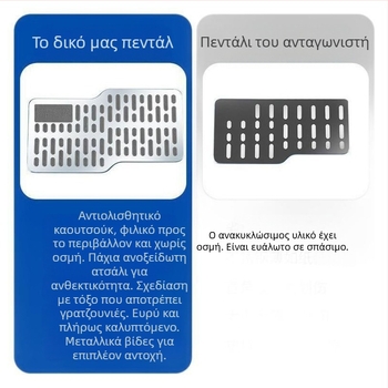 Πεντάλ οδηγού αυτοκινήτου από κράμα αλουμινίου, ανθεκτικό στη φθορά, αντιολισθητική επιφάνεια, προστασία πεντάλ φρένου, για χειροκίνητο κιβώτιο