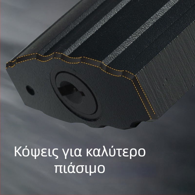 Κλειδαριά οικιακή - σώμα από ορείχαλκο, αδιάβροχη, ματ υφή; Μοντέλο W-BLACK-DX; Μάρκα OPEL; Χρήση: πόρτες ντουλαπιών, πόρτες δωματίων, αποθήκες