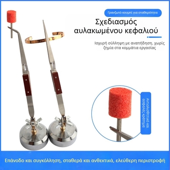 Πανταχρηστικός σφιγκτήρας συγκόλλησης, επιτραπέζια γωνιώδης κατασκευή, αντίστροφος κλιπ, με ευθείες και καμπύλες σιαγόνες, αντιολισθητικά δόντια