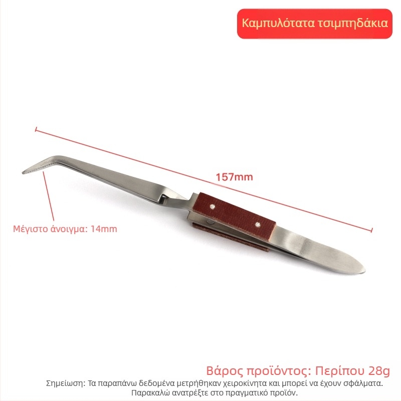 Πανταχρηστικός σφιγκτήρας συγκόλλησης, επιτραπέζια γωνιώδης κατασκευή, αντίστροφος κλιπ, με ευθείες και καμπύλες σιαγόνες, αντιολισθητικά δόντια