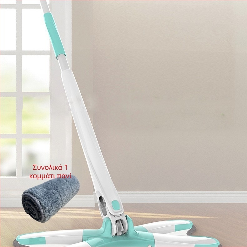 Σφουγγαρίστρα επίπεδη με κλιπ τύπου πεταλούδα — χωρίς χρήση χεριών, αναδιπλούμενη, για υγρή και ξηρή χρήση