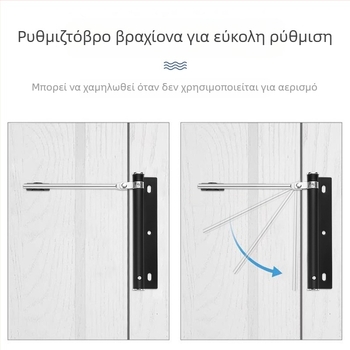 Ανοξείδωτος απλός μηχανισμός κλεισίματος πόρτας — μοντέρνος μινιμαλιστικός σχεδιασμός, ρυθμιζόμενος, μάρκα Wuxin haopin