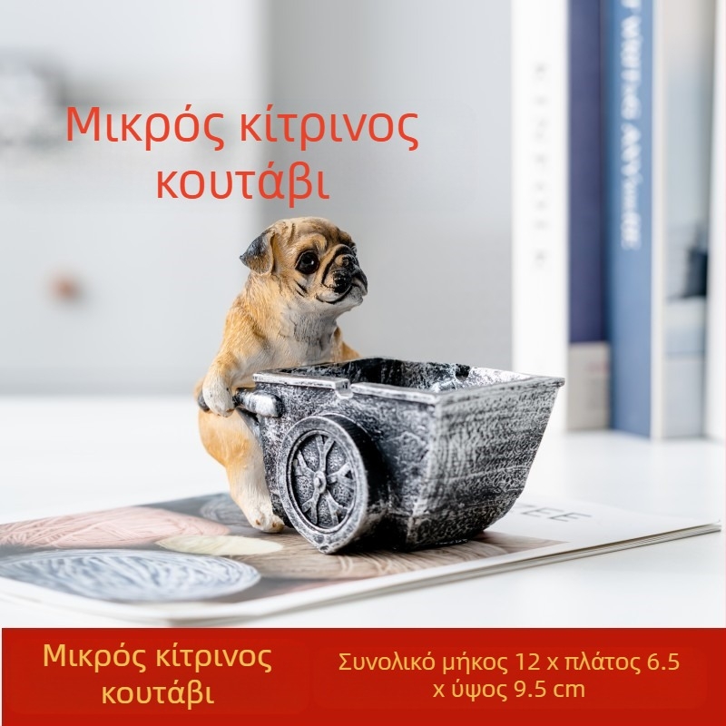 Τασάκι από ρητίνη, στυλ Nordic, με καπάκι, για οικιακή και επαγγελματική χρήση