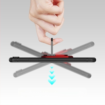 Yi Simi παγκόσμια βάση αυτοκινήτου για κινητό τηλέφωνο με δαχτυλιδωτή στήριξη, κατασκευή από σίδηρο και πλαστικό, κατασκευή με έγχυση, συμβατό με όλα τα μοντέλα τηλεφώνων