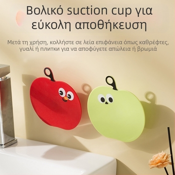 Βούρτσα ντους με βεντούζα - Καρτούν σχέδιο, εύκολο τρίψιμο, πλαστικό, μοντέλο LW03320