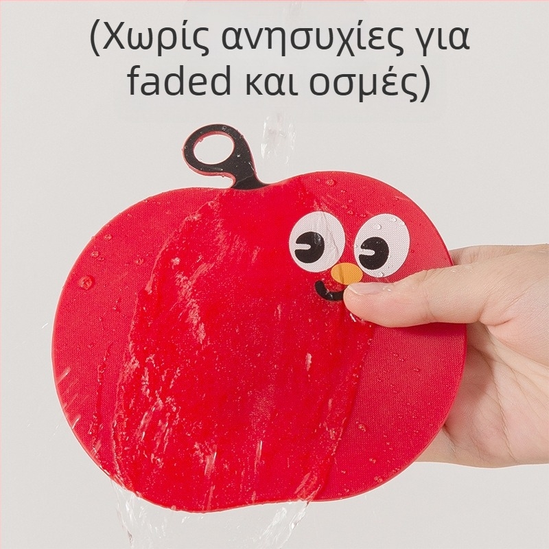 Βούρτσα ντους με βεντούζα - Καρτούν σχέδιο, εύκολο τρίψιμο, πλαστικό, μοντέλο LW03320