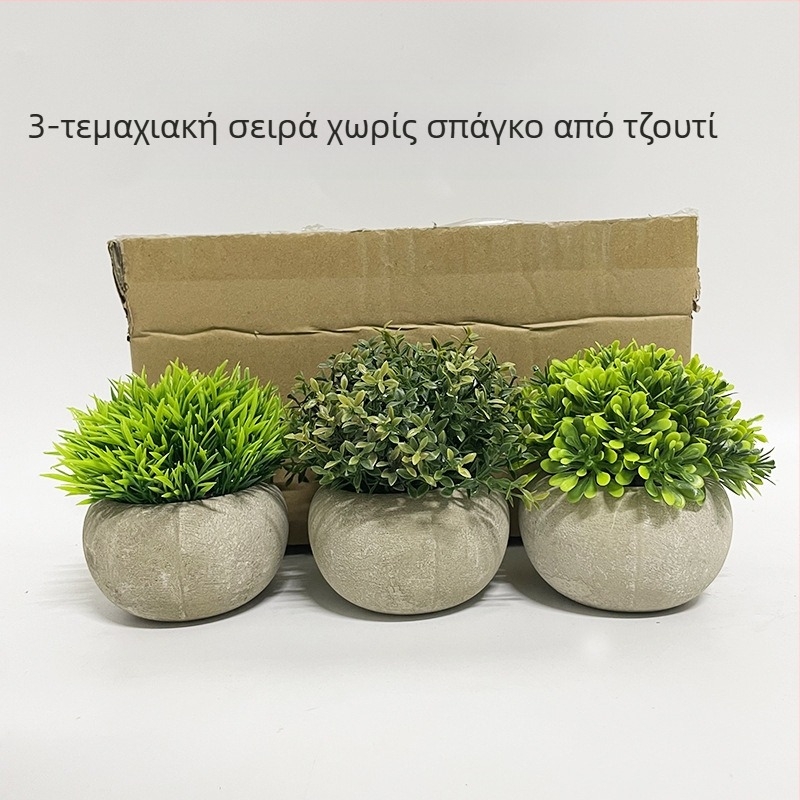 Σετ τεχνητών γλαστρών για εσωτερική διακόσμηση γραφείου και φωτογραφικά αξεσουάρ (Μάρκα: Hengyida; Υλικό: Πλαστικό; Διαδικασία: Έγχυση χύτευσης; Ποικιλία: 3312868)