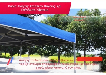 Εξωτερικό παχύτερο ύφασμα οροφής για διαφημιστικό σκηνικό, γρήγορη εγκατάσταση, καμουφλαρισμένος σχεδιασμός με δύο θαλάμους