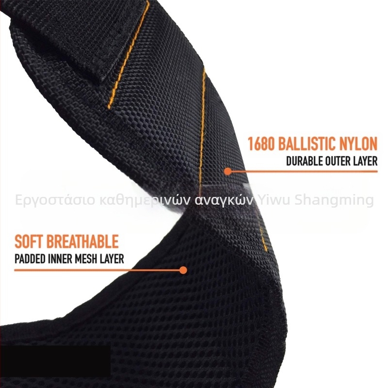 Μαγνητικό προστατευτικό καρπού για εργαλεία — Αντι-χάσιμο βιδών, 1680 Ballistic Νάιλον, για ορειβασία