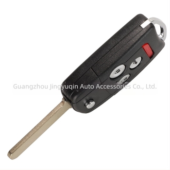 Θήκη κλειδιού σε μορφή πτυσσόμενου για Honda/Acura Accord Jazz CRV HRV — ABS + χαλκός, χαλκός λεπίδα, 55 g, συμβατή με πτυσσόμενα τηλεχειριστήρια