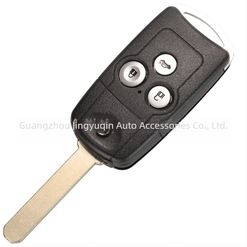 Θήκη κλειδιού σε μορφή πτυσσόμενου για Honda/Acura Accord Jazz CRV HRV — ABS + χαλκός, χαλκός λεπίδα, 55 g, συμβατή με πτυσσόμενα τηλεχειριστήρια