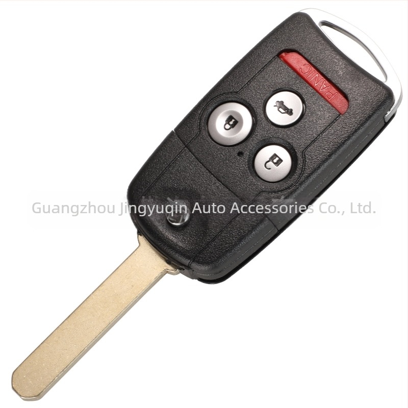 Θήκη κλειδιού σε μορφή πτυσσόμενου για Honda/Acura Accord Jazz CRV HRV — ABS + χαλκός, χαλκός λεπίδα, 55 g, συμβατή με πτυσσόμενα τηλεχειριστήρια