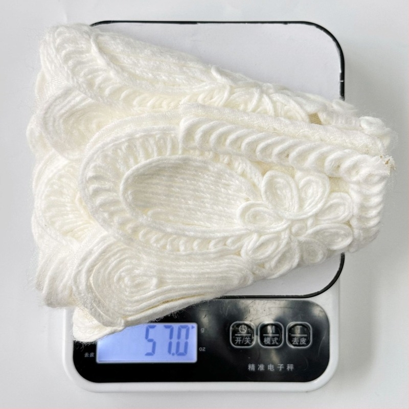 Γυναικείος ψεύτικος γιακάς, crochet με μοτίβο λουλουδιών, Υλικό: πολυεστέρας‑μετάξι, Επένδυση: πολυεστερική ίνα, Στυλ: γλυκό και καθημερινό, Χειμώνας 2024, Γκουανγκζού, Μάρκα Happy