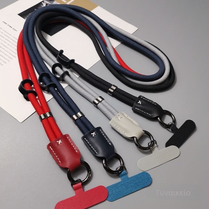 Κορδόνι κινητού με crossbody για γυναίκες, χειροποίητο παχύ υφασμάτινο λουρί, υπαίθριες ορειβασίες, πολυλειτουργικό