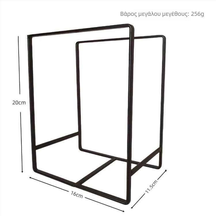 Ράφι αποστράγγισης πιάτων – Σιδερένιο σύρμα, μοντέρνο μινιμαλιστικό ύφος, στέγνωση και αποθήκευση πιάτων, λανσαρίστηκε το 2024