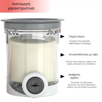 Αντικαταστάσιμο εξάρτημα δοχείου παγωτού για μηχανές παρασκευής παγωτού