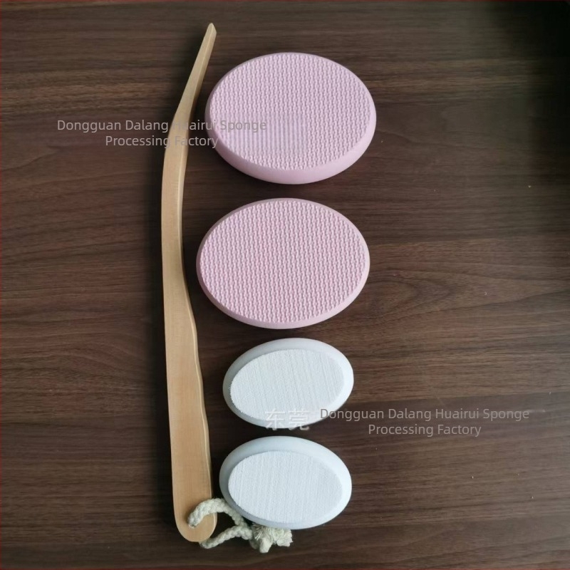 EVA βούρτσα μπάνιου με ξύλινο κοντάρι για καθαρισμό πλάτης και εφαρμογή λοσιόν, 70 τεμαχίων σε κουτί