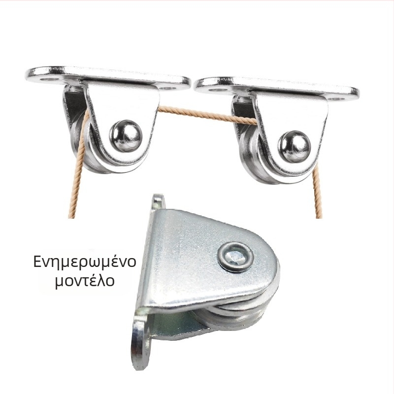 Ηλεκτρικό ρολό FSS για κουρτίνα οροφής πισίνας με σταθερή, κρεμαστή, οδηγική και αντίστροφης κατεύθυνσης τροχαλία