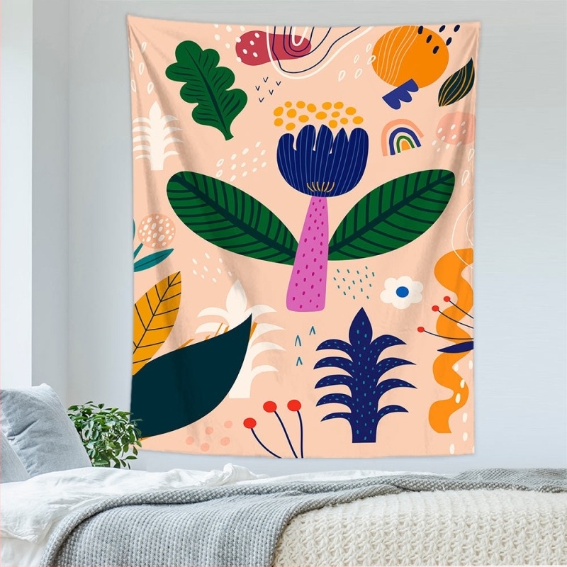 Ταπετσαρία γεωμετρικής αφηρημένης τέχνης — 100% πολυεστέρας, μη υφαντό ύφασμα, ορθογώνιο διακοσμητικό τοίχου για σαλόνι και υπνοδωμάτιο, πλύσιμο στο χέρι