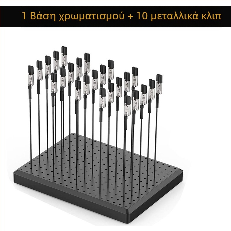 Κλιπ βάσης Gundam μοντέλου με κροκοδειλική σφιγκτήρα, κλιπ ξήρανσης και εργαλείο ψεκασμού για χειροκίνητη βαφή