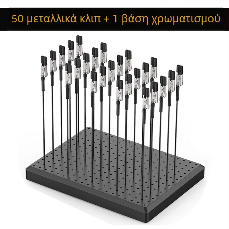 Κλιπ βάσης Gundam μοντέλου με κροκοδειλική σφιγκτήρα, κλιπ ξήρανσης και εργαλείο ψεκασμού για χειροκίνητη βαφή