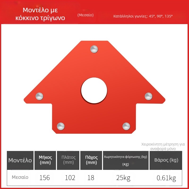 Fulida μάρκα ισχυρός μαγνητικός εντοπιστής συγκόλλησης – ορθογώνιος στηριγμός γωνίας