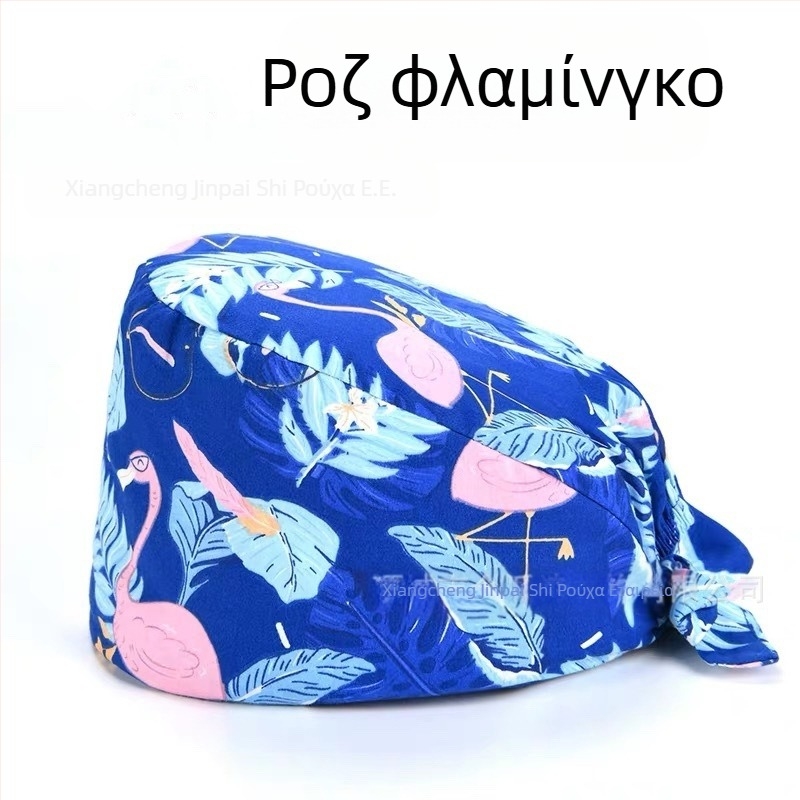 Unisex βαμβακερό καπέλο pull-over με γκράφιτι εκτύπωση, επίπεδη κορυφή, εκτυπωμένο λογότυπο