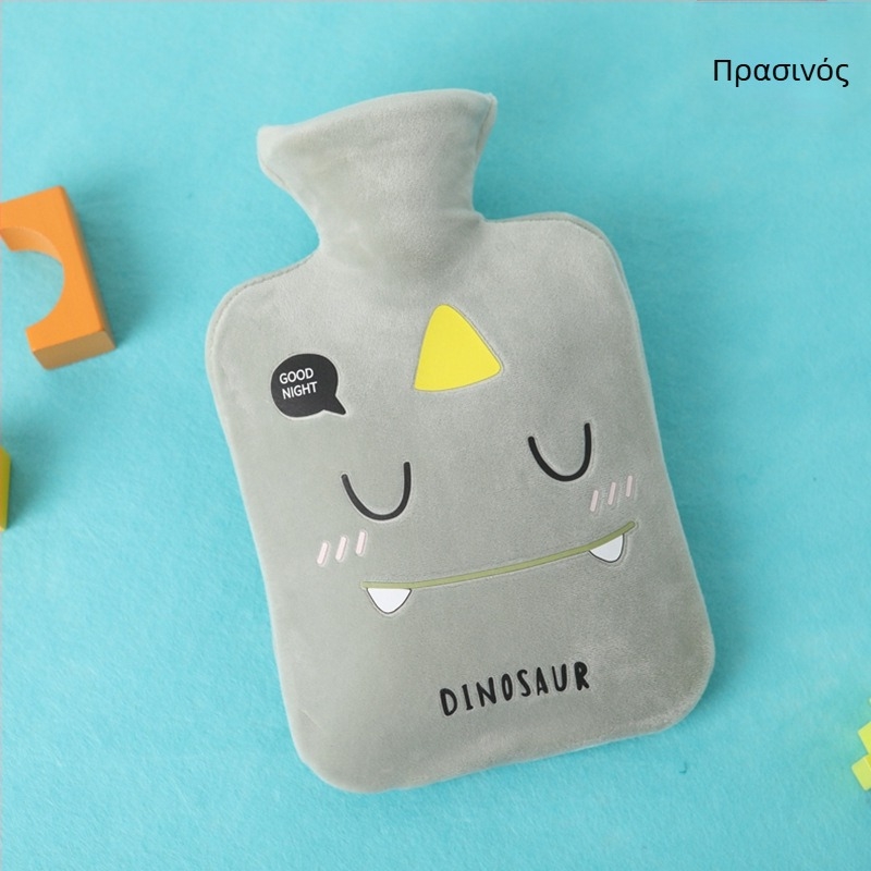 Μπουκάλι ζεστού νερού από βελούδινο ύφασμα, χαριτωμένος σχεδιασμός; PVC υψηλής πυκνότητας; θέρμανση με γέμισμα νερού; πολυλειτουργική χρήση για χέρια, πόδια, μέση, κοιλιά, κεφάλι και πλάτη; θερμό και κρύο διπλής χρήσης.