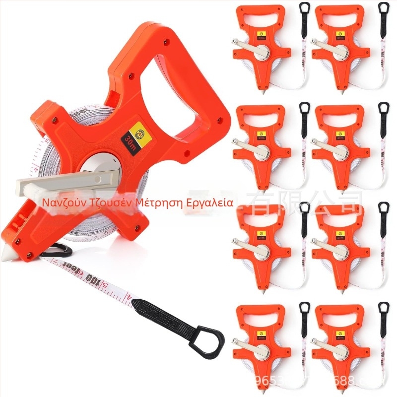 Ταινία μέτρησης από ίνες γυαλιού με μαλακή θήκη, 10/15/20/30 m